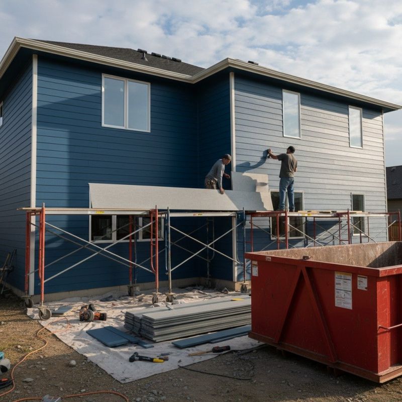 Fiber Cement Siding Installation
