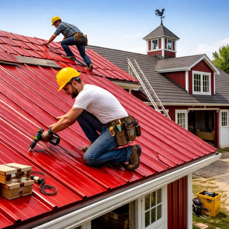 Barn Roof Construction in Alexandria, VA